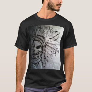 Native American Skull Perfect Gift T-Shirt