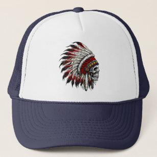 Indian Skull Hats \u0026 Caps | Zazzle AU