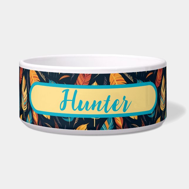 Native American Southwest Style Feather Pattern (Front)