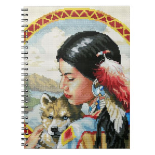 Native American Spiral Notebook