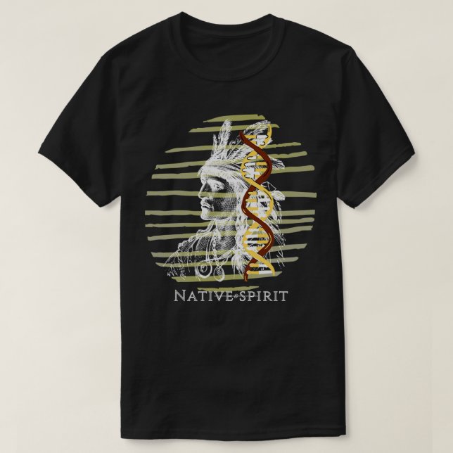 Native American Spirit T Long  T-Shirt (Design Front)