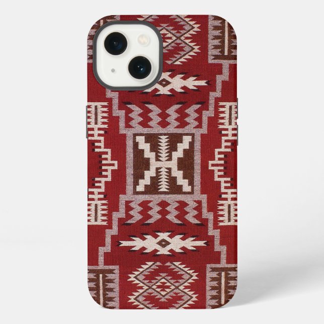 Native American Storm Pattern  iPhone Case (Back)
