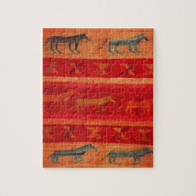Native American Style Jigsaw Puzzle (Vertical)