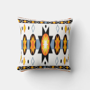 Native American Sun Pattern Pillows