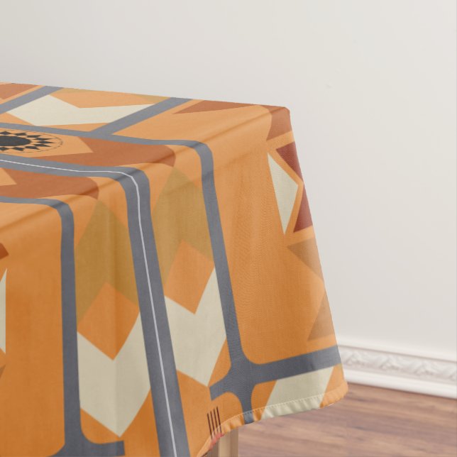 Native American Tablecloth (In Situ)