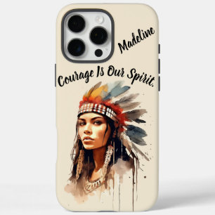 Native American Tribal Art Cultural Flair iPhone 16 Pro Max Case