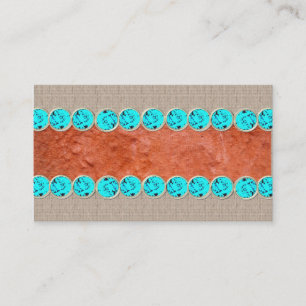 Native American Turquoise Jewellery,Business Cards