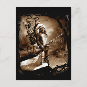 Native American Vintage Postcard