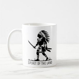 Native American Warrior Coffee Mug