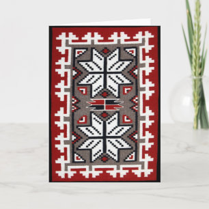 Native American Weaving and Facts Card