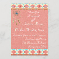 Native American Wedding Invitation