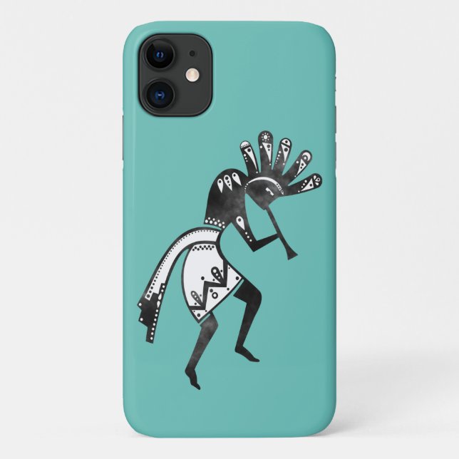 Native Americans Culture - Dancing Kokopelli 1 Case-Mate iPhone Case (Back)