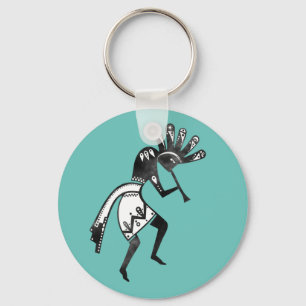 Native Americans Culture - Dancing Kokopelli 1 Key Ring