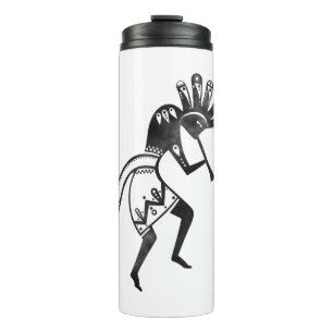 Native Americans Culture - Dancing Kokopelli 1 Thermal Tumbler