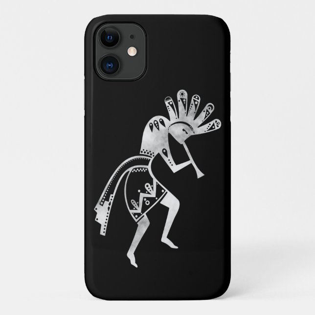 Native Americans Culture - Dancing Kokopelli 2 Case-Mate iPhone Case (Back)