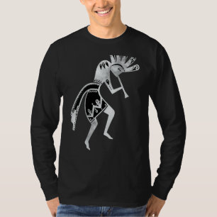 Native Americans Culture  Dancing Kokopelli 2  Fan T-Shirt