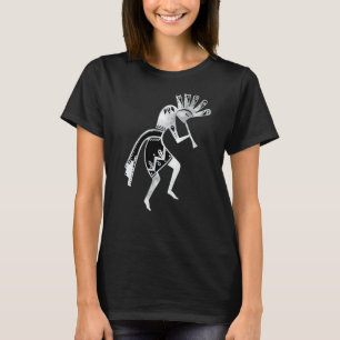 Native Americans Culture Dancing Kokopelli 2 Fan T-Shirt