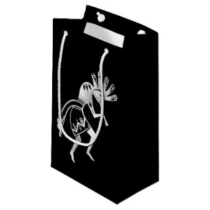 Native Americans Culture - Dancing Kokopelli 2 Small Gift Bag