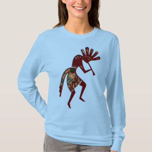 Native Americans Culture - Dancing Kokopelli 3 T-Shirt