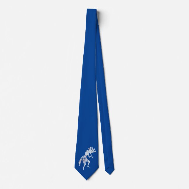 Native Americans Culture - Dancing Kokopelli 4 Tie (Front)