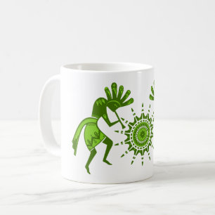 Native Americans Culture - Sun Dancing Kokopelli 7 Coffee Mug