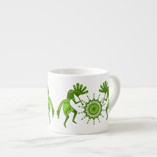 Native Americans Culture - Sun Dancing Kokopelli 7 Espresso Cup