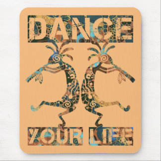 Native Americans Kokopelli - Dance Your Life 1 Mouse Pad