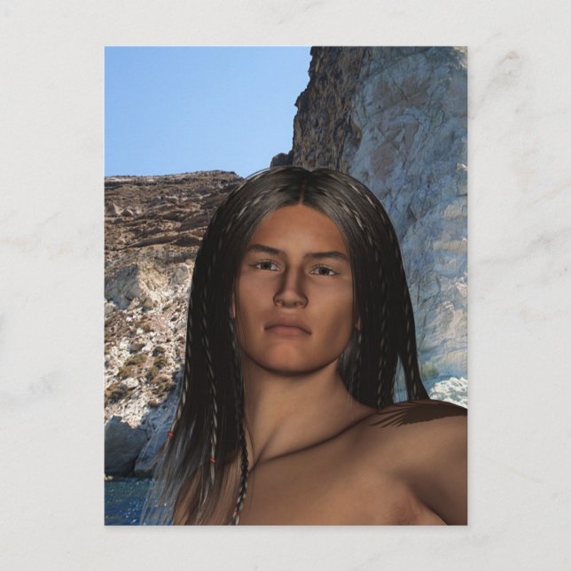 Native Americans Postcard (Front)