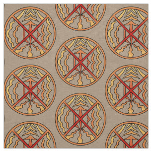 Native Art Fabric Earth Air Fire Water Fabrics