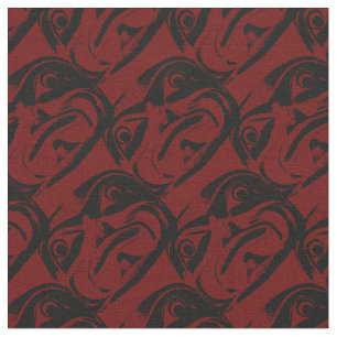 Native Art Fabric Haida First Nations Art Fabric