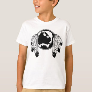 Native Art Kid's T-shirt Tribal Wildlife Shirts