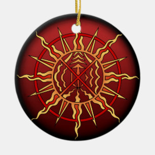 Native Art Ornament First Nations Keepsakes