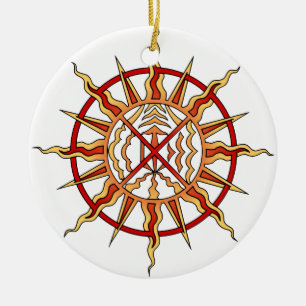 Native Art Ornament First Nations Keepsakes