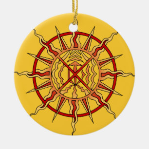 Native Art Ornament First Nations Keepsakes