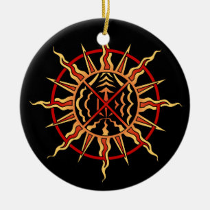 Native Art Ornament First Nations Keepsakes