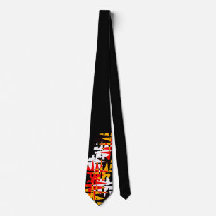 Native Art Ties Tribal Spiritual 4 Nations Necktie