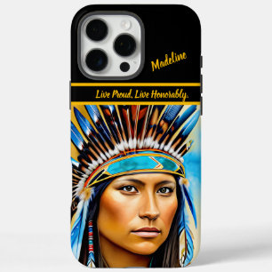 Native Art Tribal Elegance iPhone 16 Pro Max Case