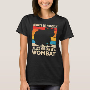 Native Australian Animal Cute Wombat 5 T-Shirt