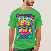Native aztec pattern birds arrow