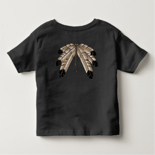 Native Baby Shirt First Nations Feather Baby Shirt