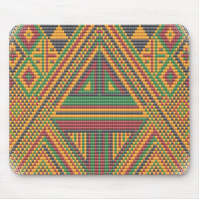 Native Beadwork Mousepad (Front)