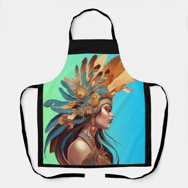 NATIVE BEAUTY #1 APRON (Front)