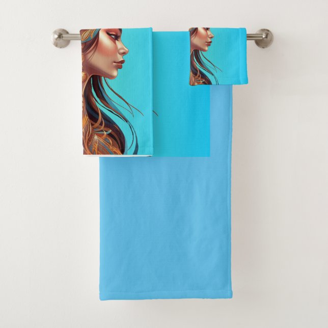 NATIVE BEAUTY #1 BATH TOWEL SET (Insitu)