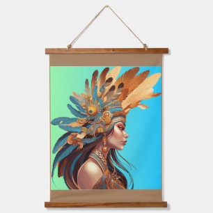 NATIVE BEAUTY #1 HANGING TAPESTRY