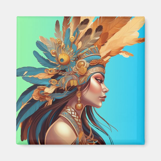 NATIVE BEAUTY #1 MAGNET (Front)