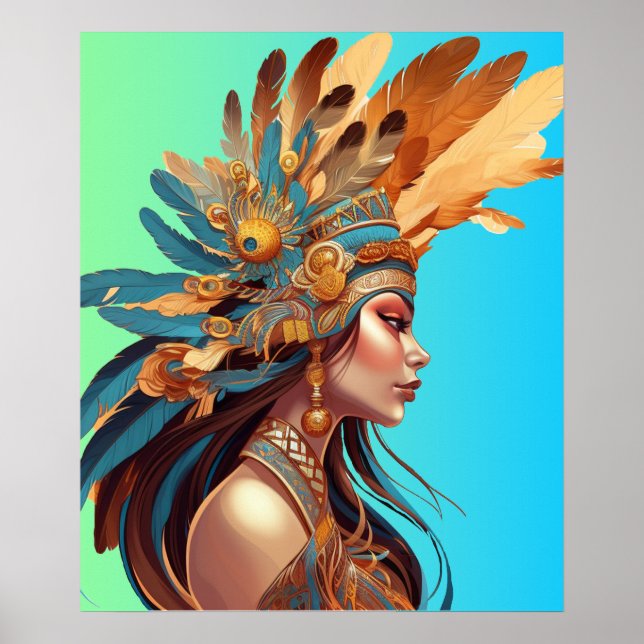 NATIVE BEAUTY #1 POSTER (Front)