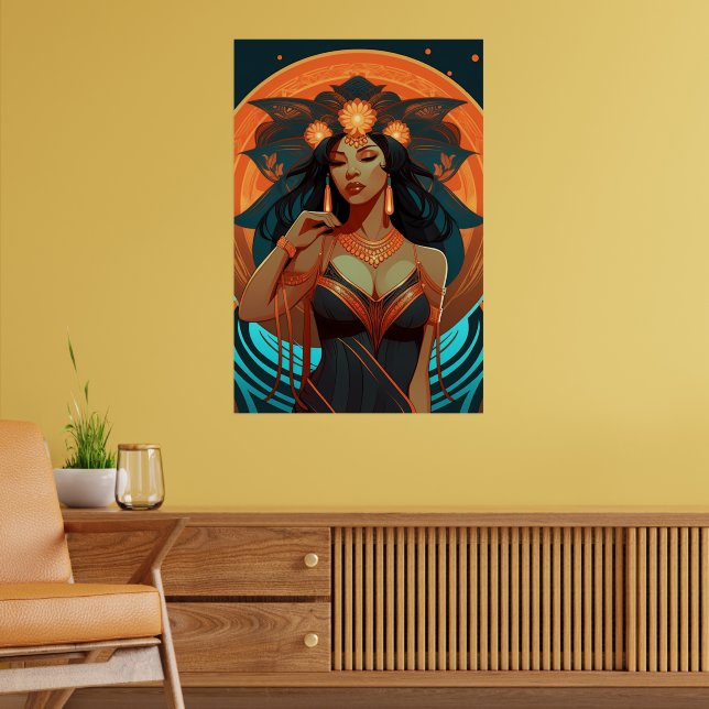 NATIVE BEAUTY #2 POSTER (Living Room 2)