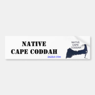 Native Cape Coddah Bumpah Stickah Bumper Sticker