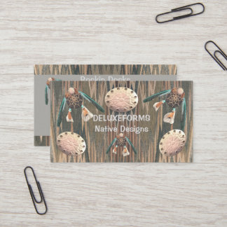 Native Cod Grey Dollar Business Card