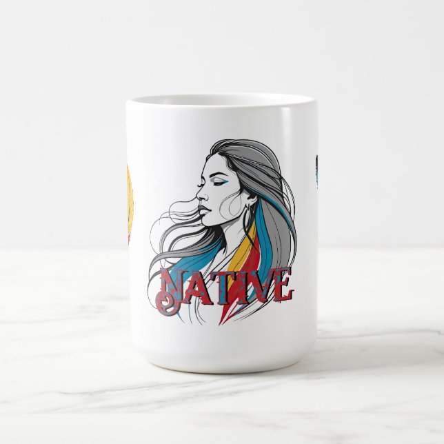 Native Coffee Mug (Center)